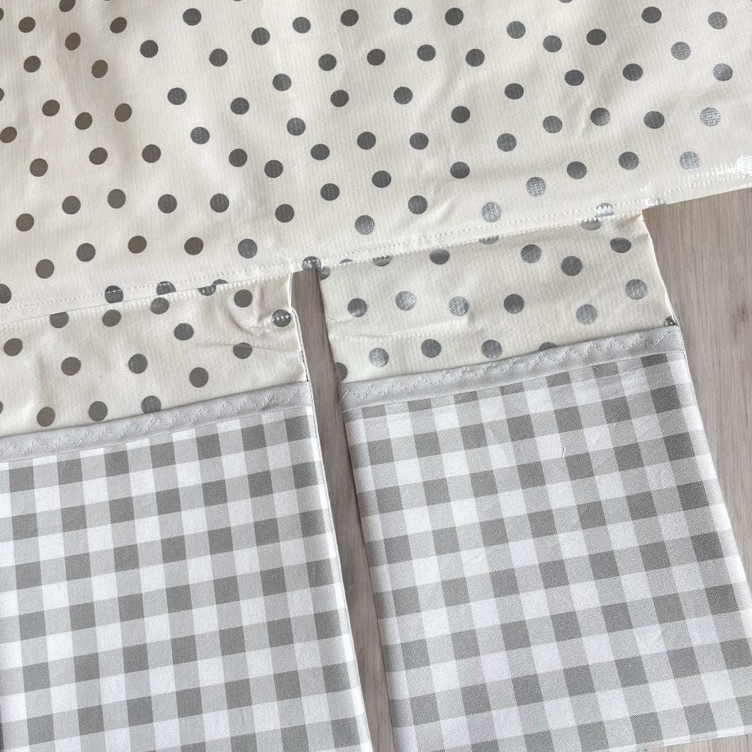 Sage Gingham Baby Change Mat