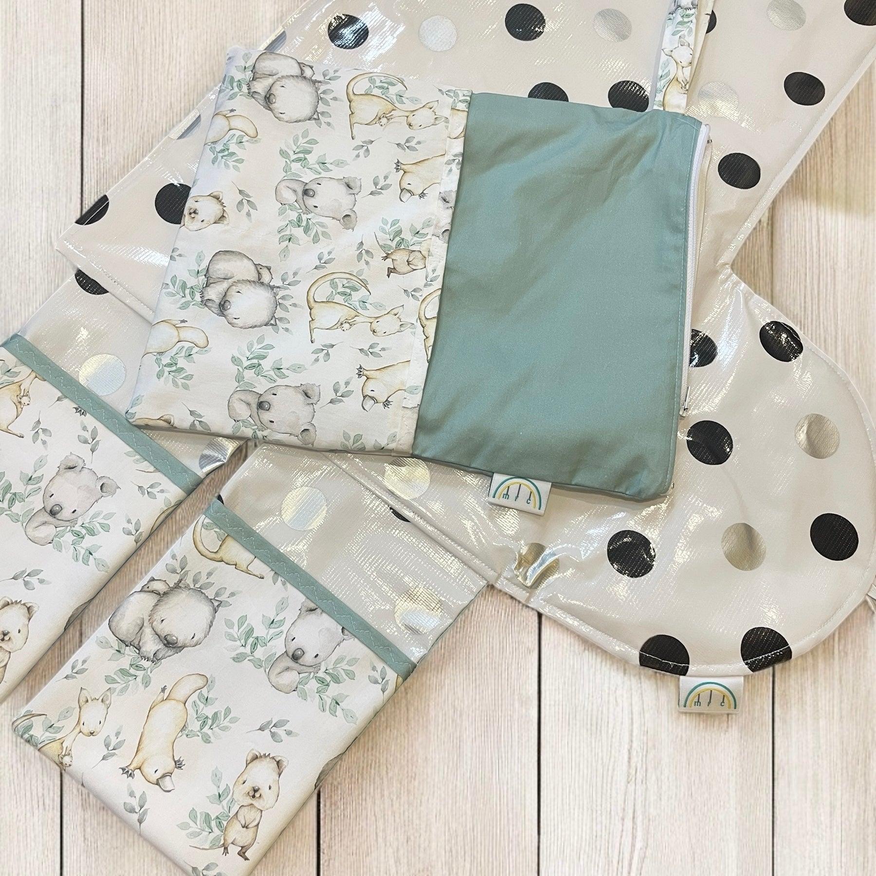 Aussie Wombat & Friends Baby Change Mat