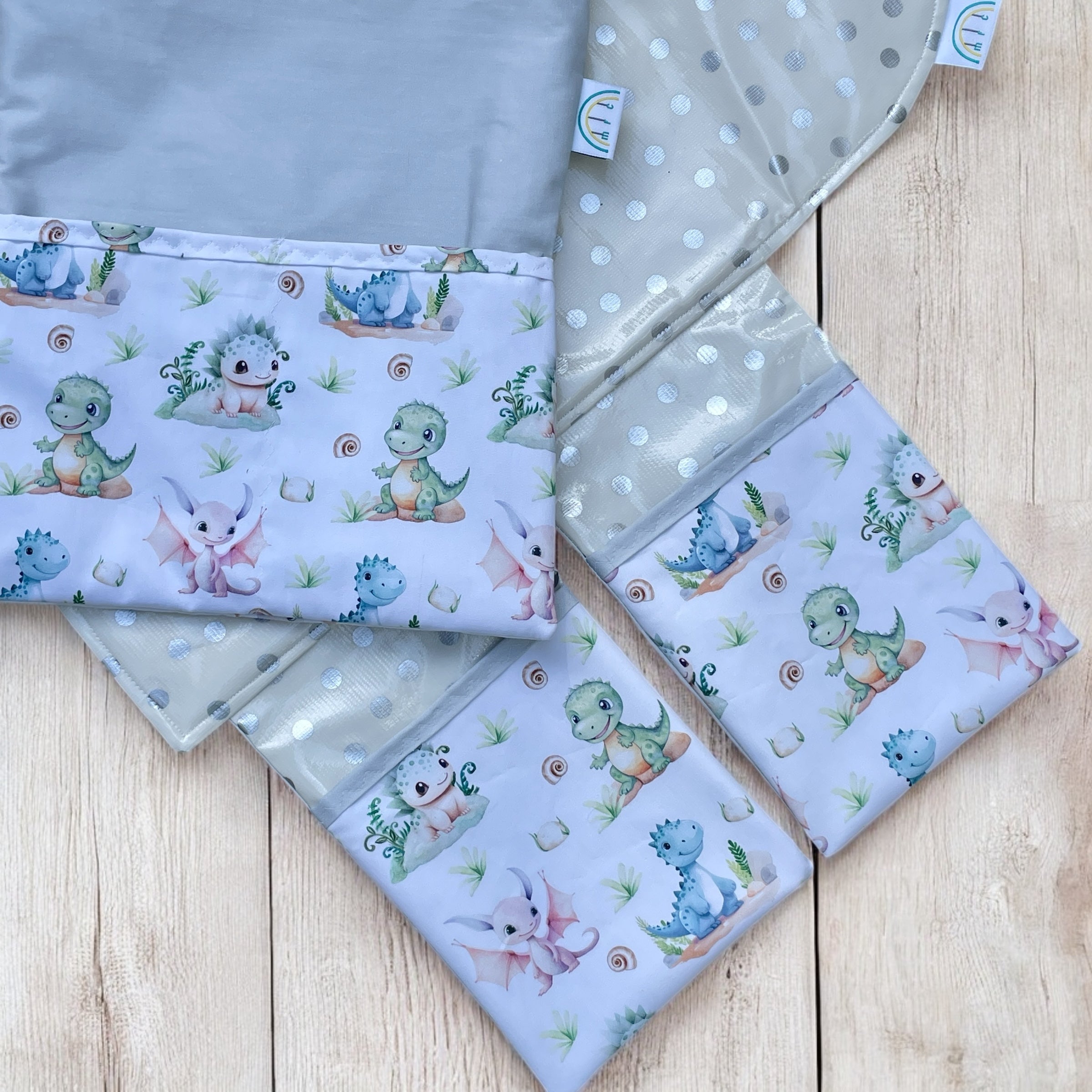 Dino & Dragon Baby Change Mat