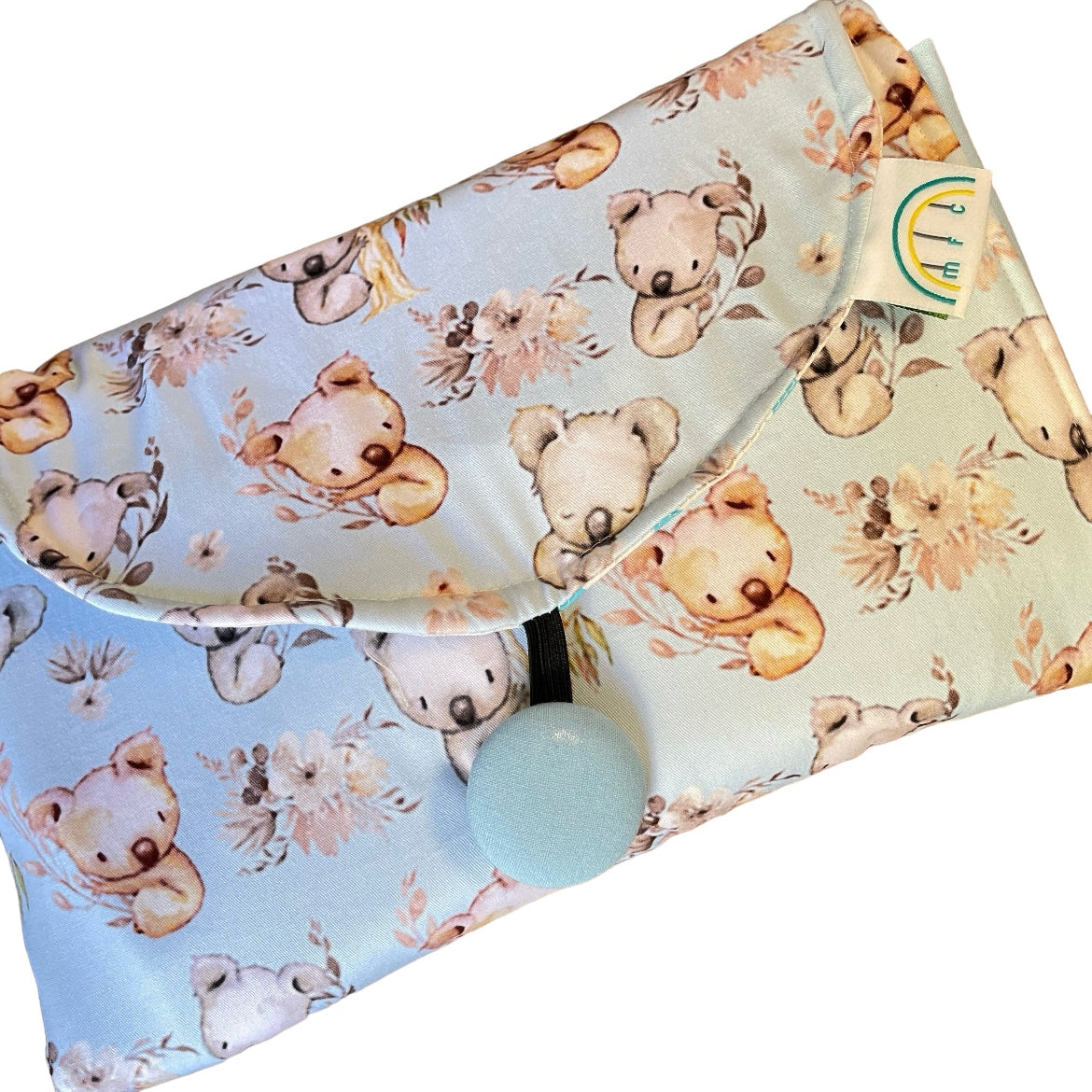 Sky Blue Koala Baby Change Mat