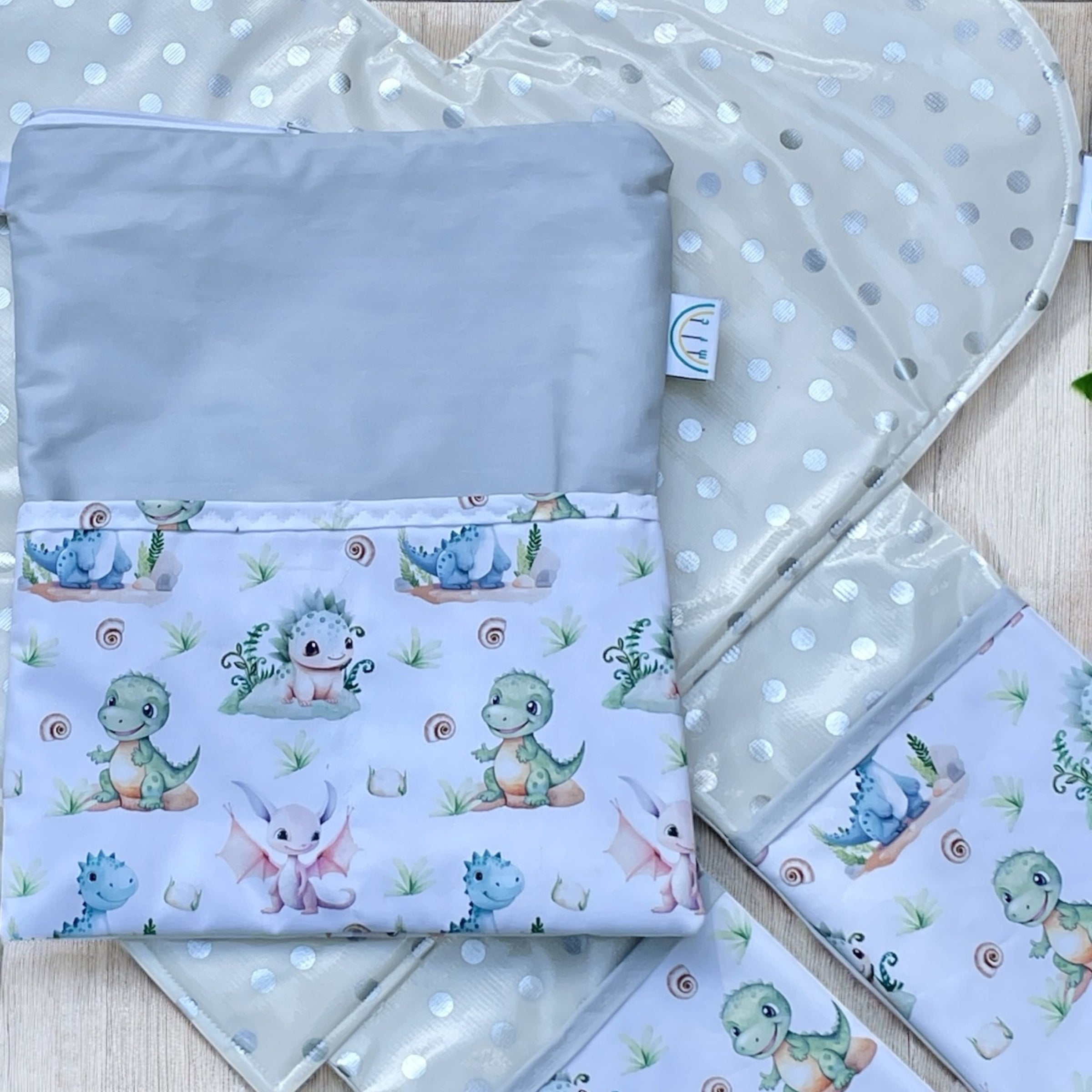 Dino & Dragon Baby Change Mat