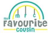 My Favourite Cousin logo colour