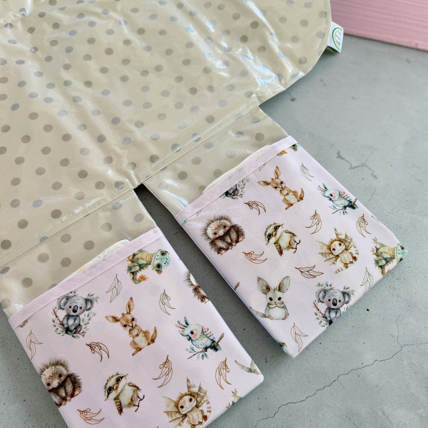 Aussie Babies Pink Baby Change Mat