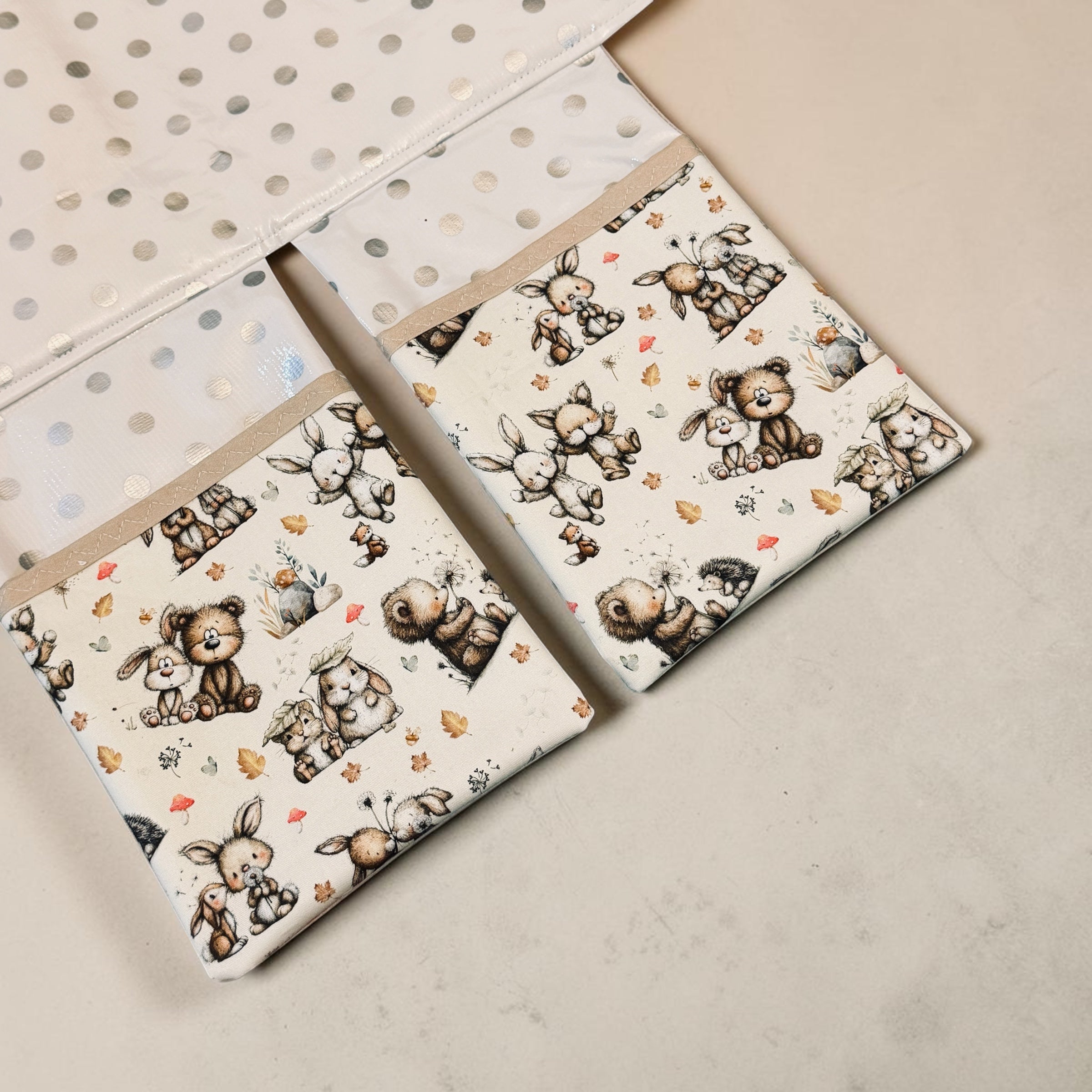 Woodland Fur Babies Baby Change Mat Set