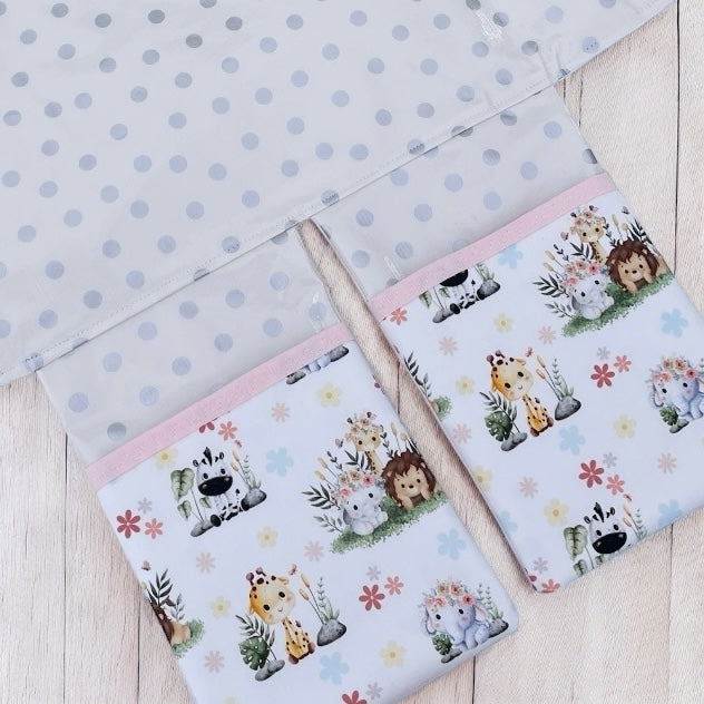 Jolly Jungle Floral Baby Change Mat