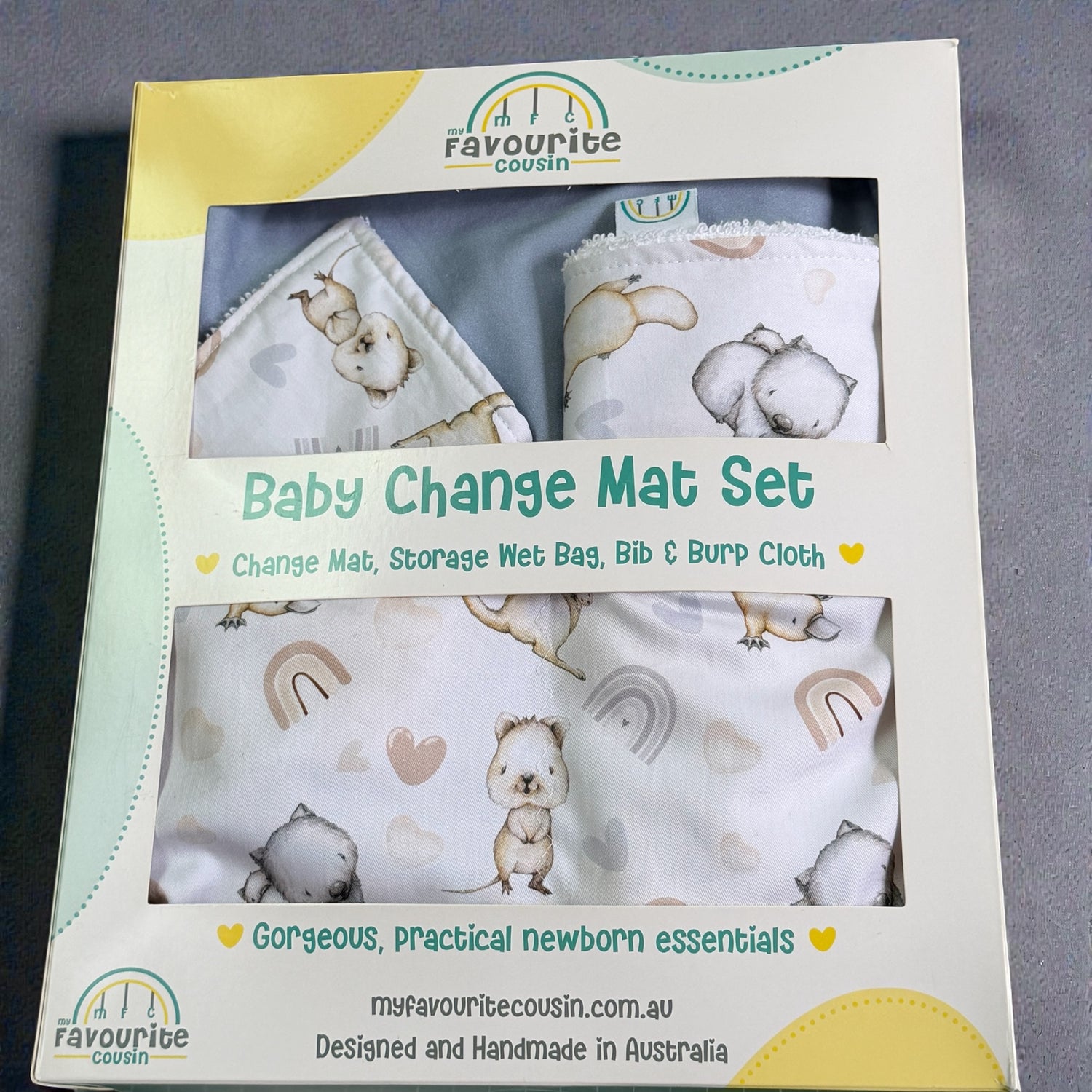 Quokka Baby Change Mat Set