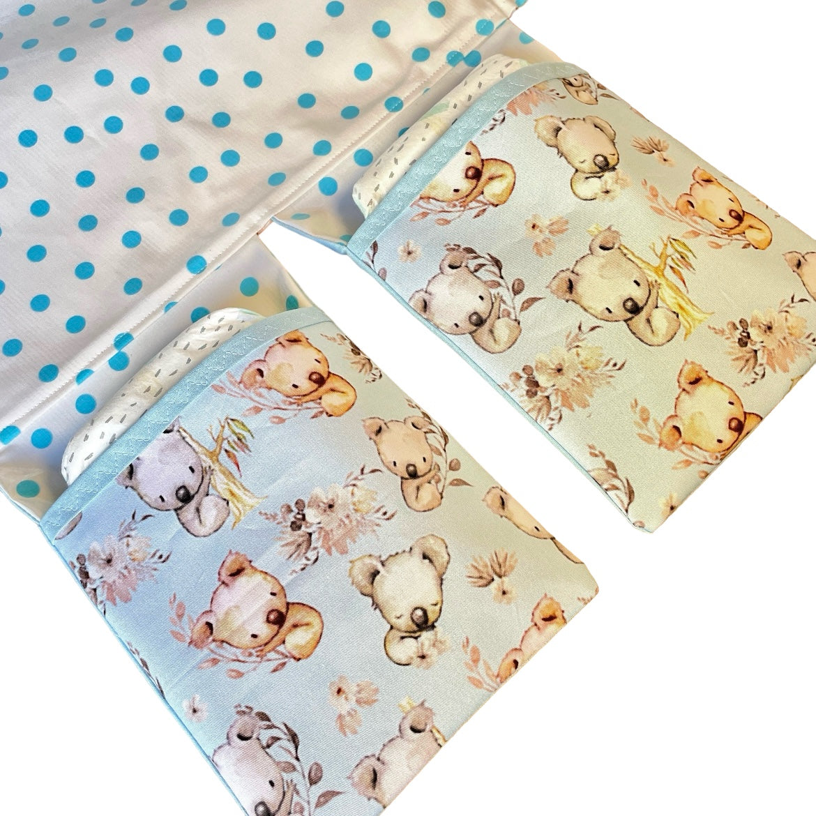 Sky Blue Koala Baby Change Mat