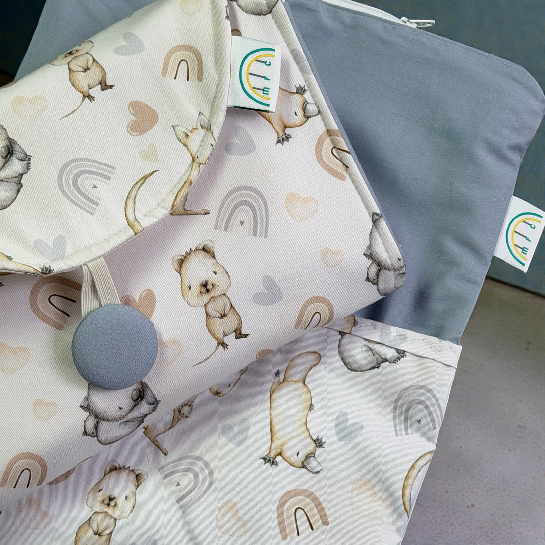 Quokka Baby Change Mat Set