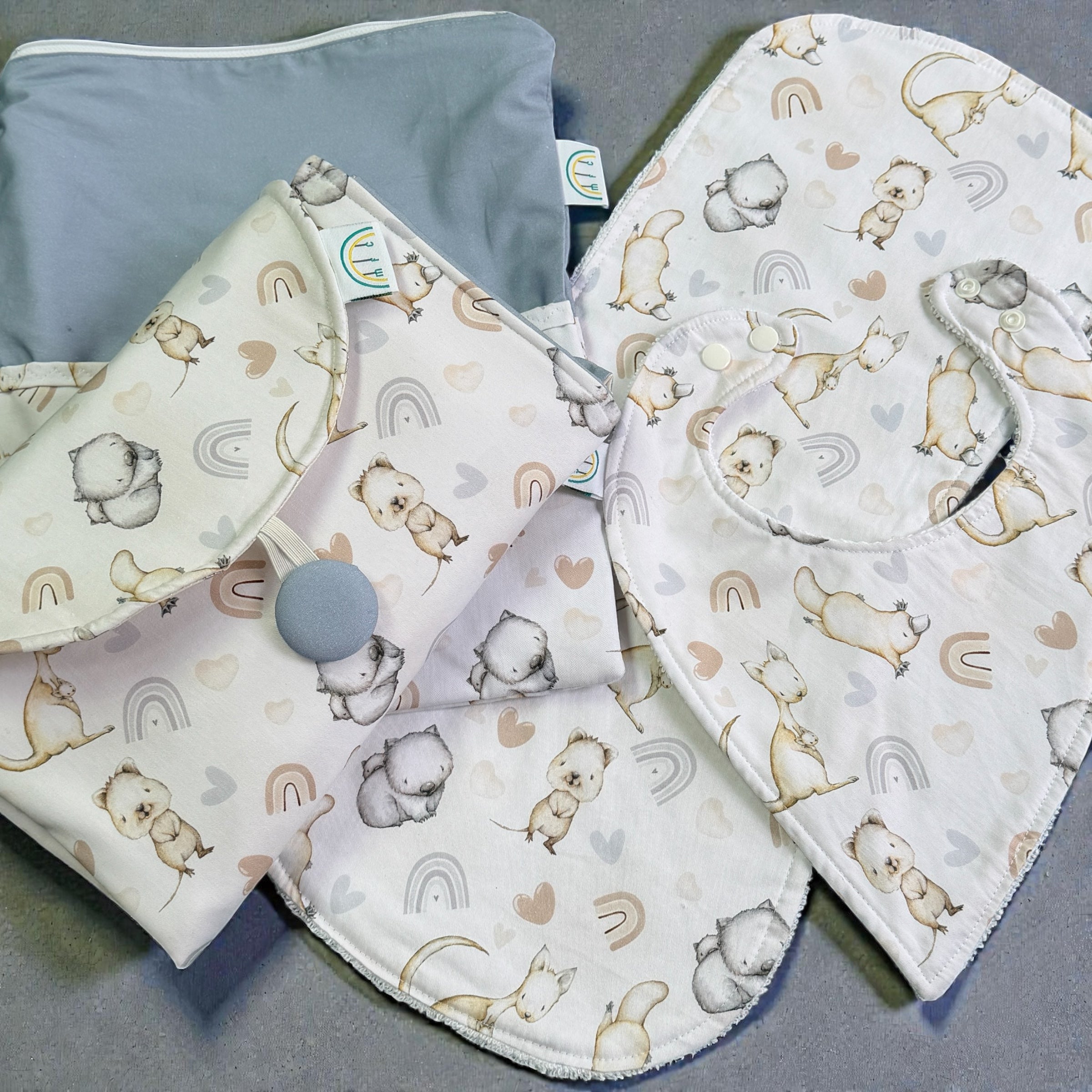 Quokka Baby Change Mat Set