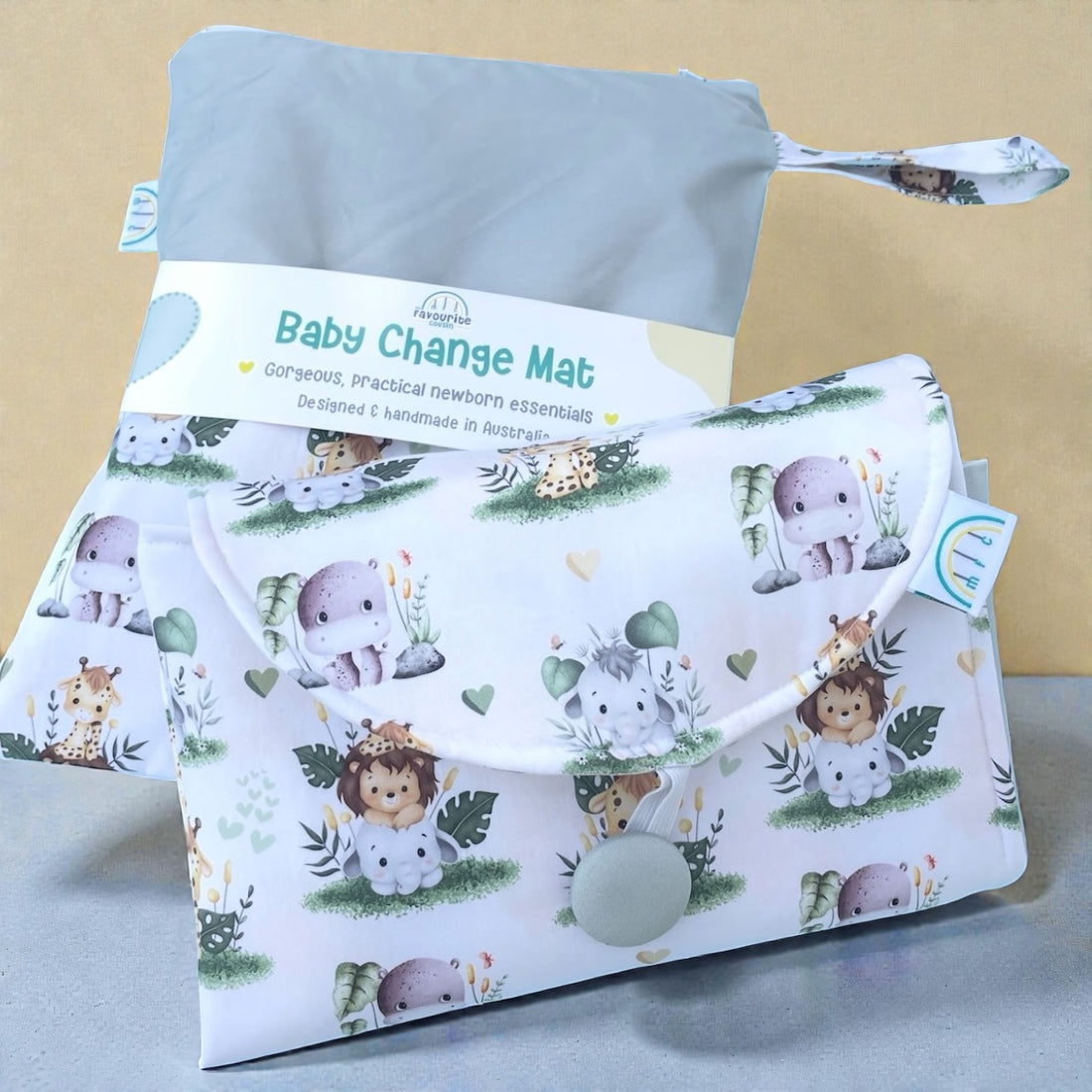 Jolly Jungle Baby Change Mat