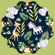 Load image into Gallery viewer, African Jungle Double Gauze Baby Blanket