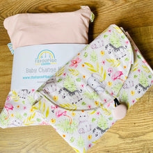 Load image into Gallery viewer, African Jungle Pink Baby Change Mat